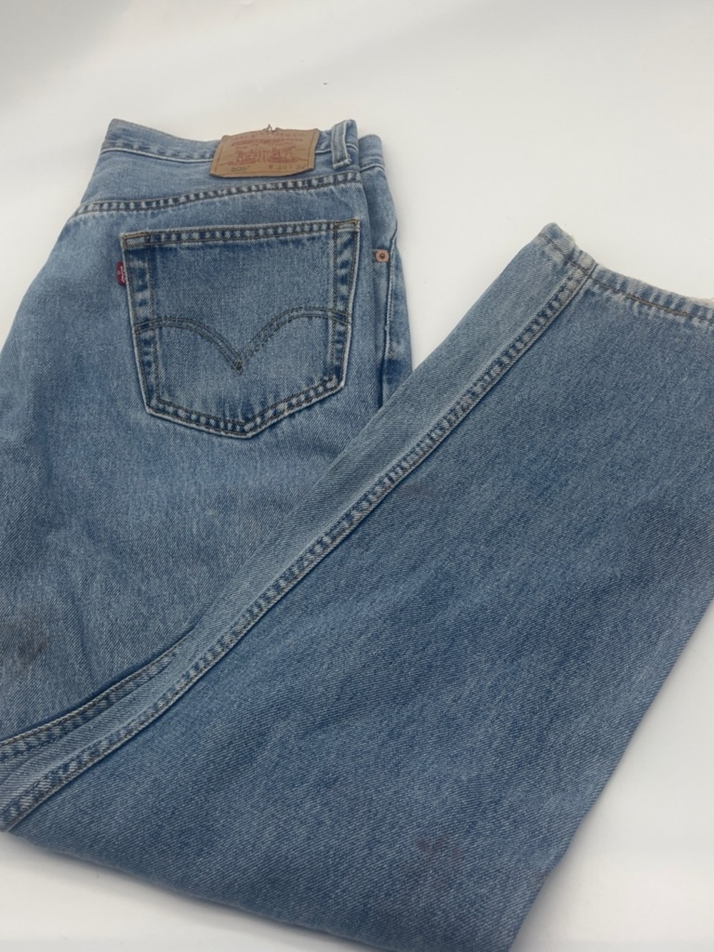 Levi's 505Light Blue Men's Straight Jeans - Classic Denim size 34x32